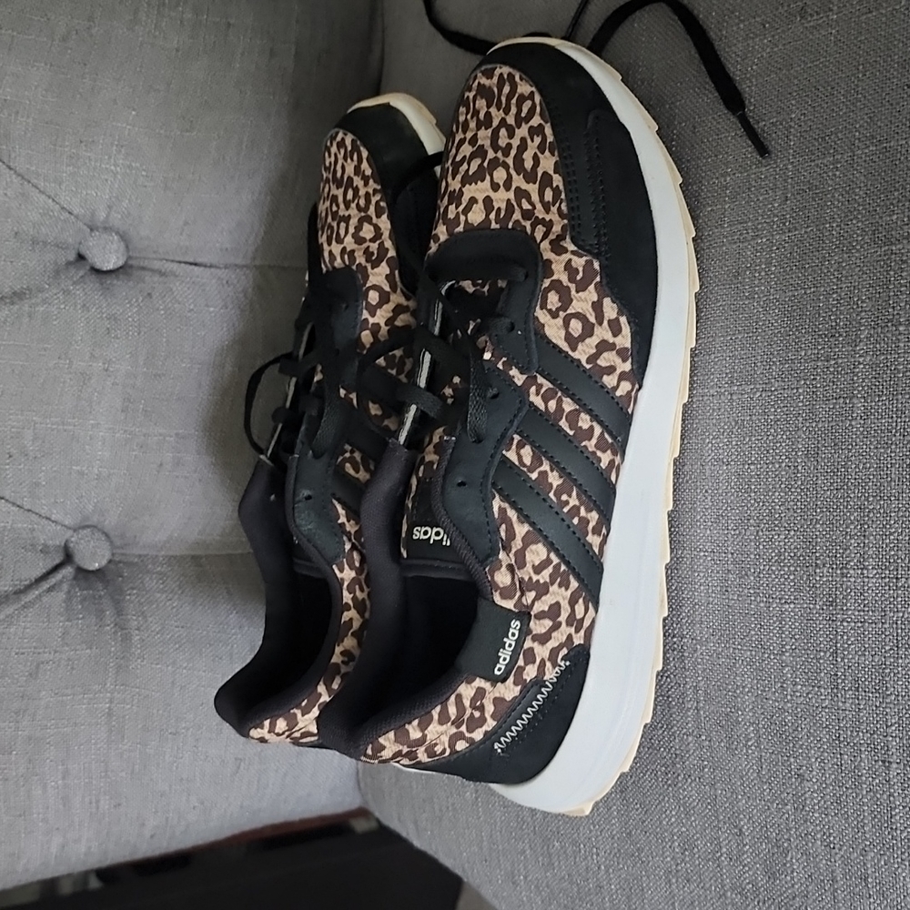 Adidas leopard print